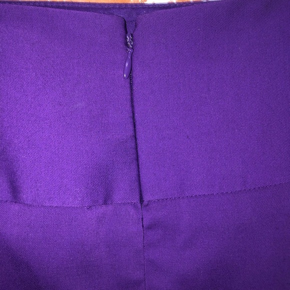 The Limited purple pencil skirt - Picture 4 of 6